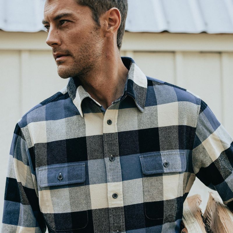 Vwsao Yosemite Shirt in Icicle Check