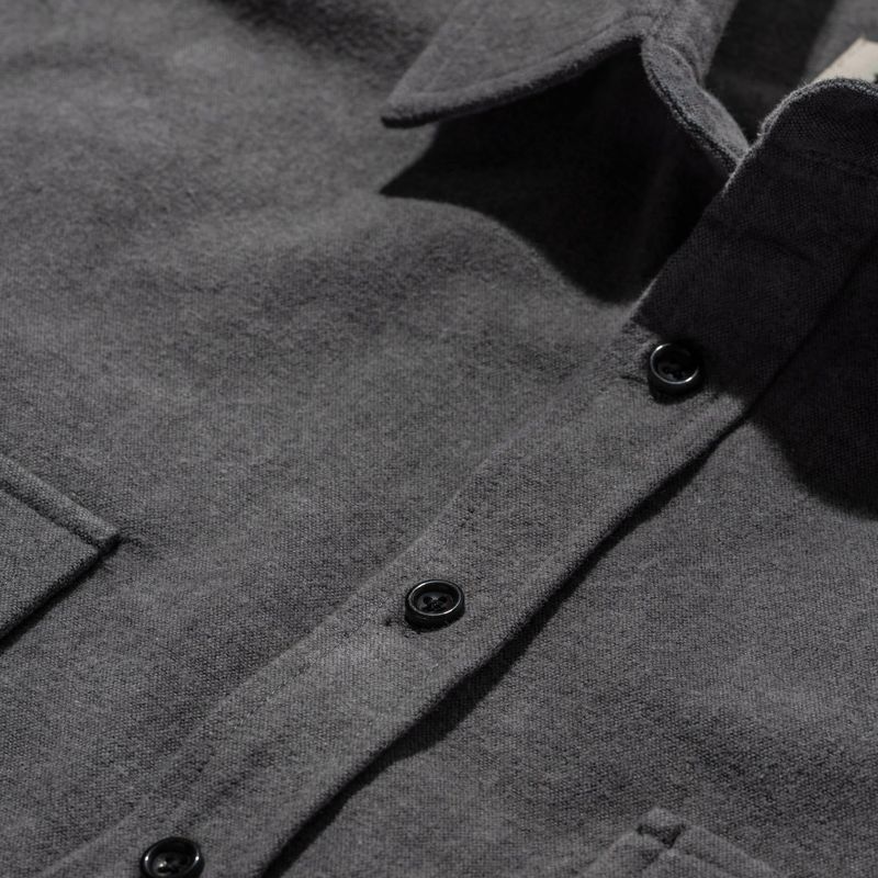 Vwsao Yosemite Shirt in Heather Charcoal