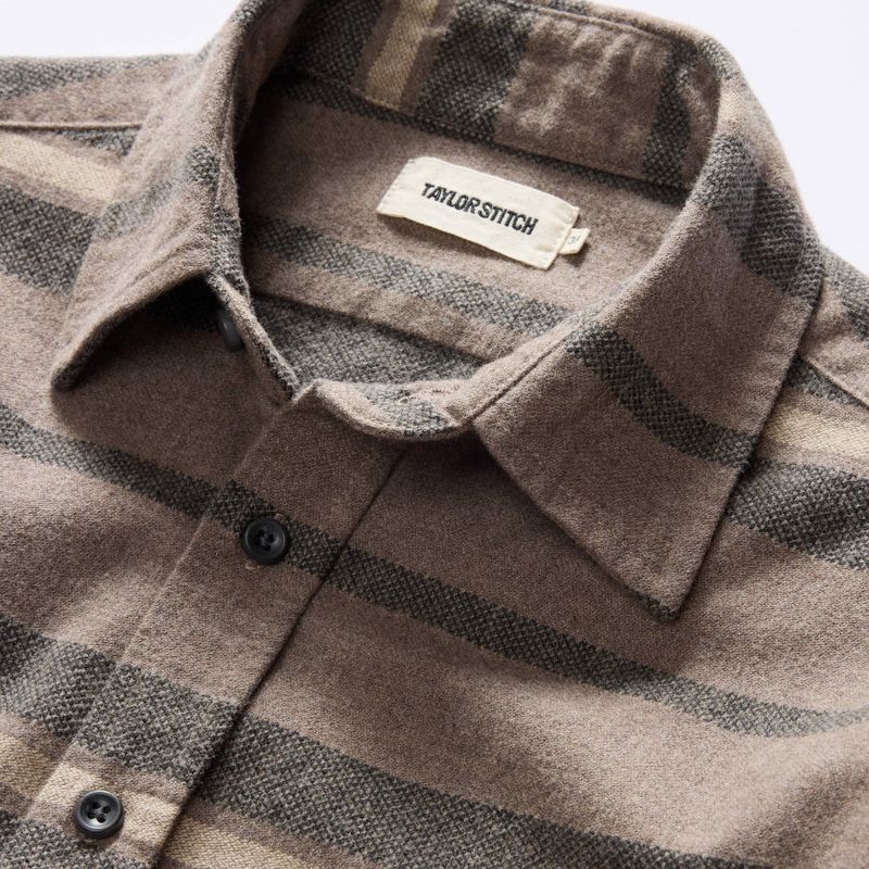 Vwsao Yosemite Shirt in Graystone Heather Stripe