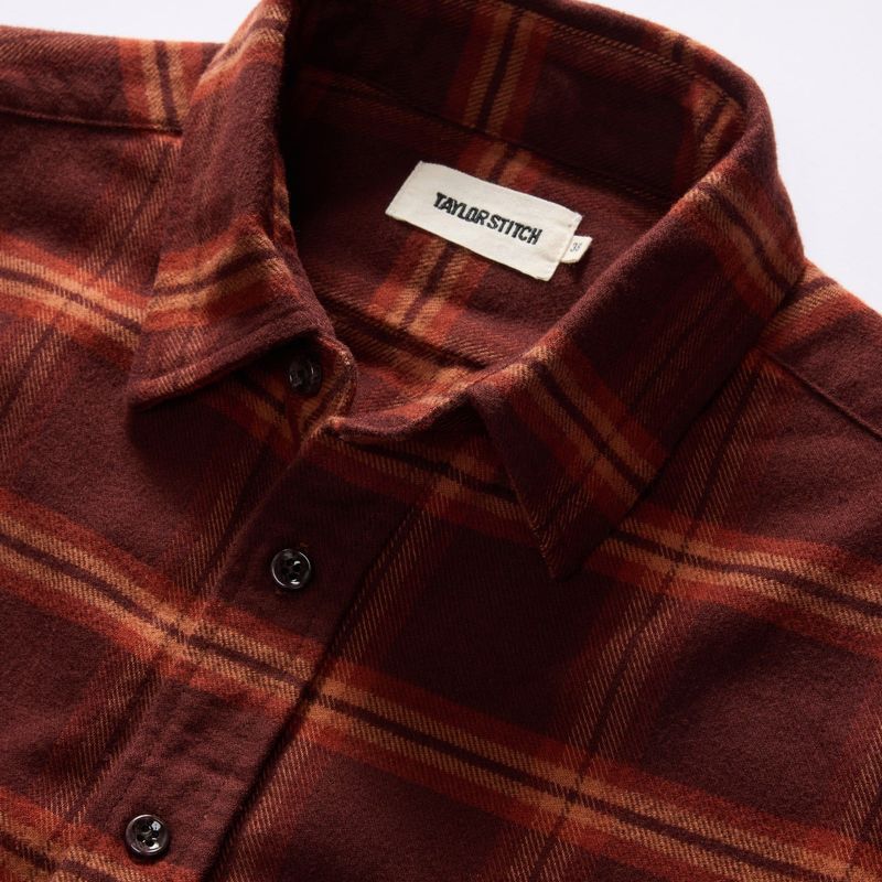 Vwsao Yosemite Shirt in Burnt Toffee Plaid