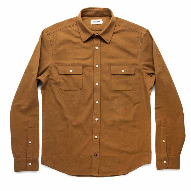 Vwsao Yosemite Shirt in British Khaki