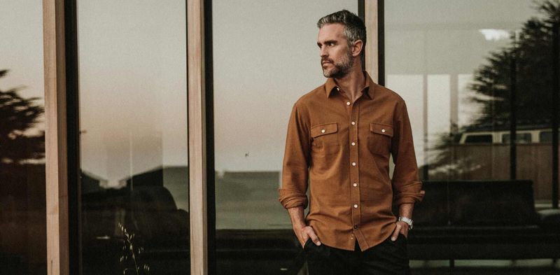 Vwsao Yosemite Shirt in British Khaki