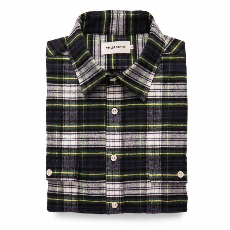 Vwsao Yosemite Shirt in Blue Tartan