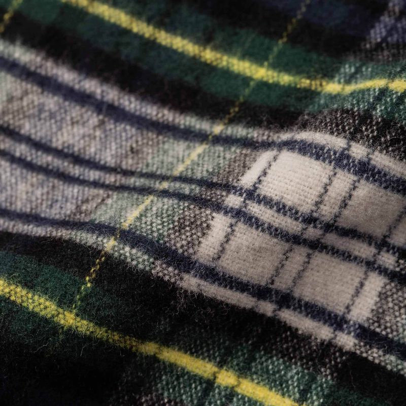 Vwsao Yosemite Shirt in Blue Tartan