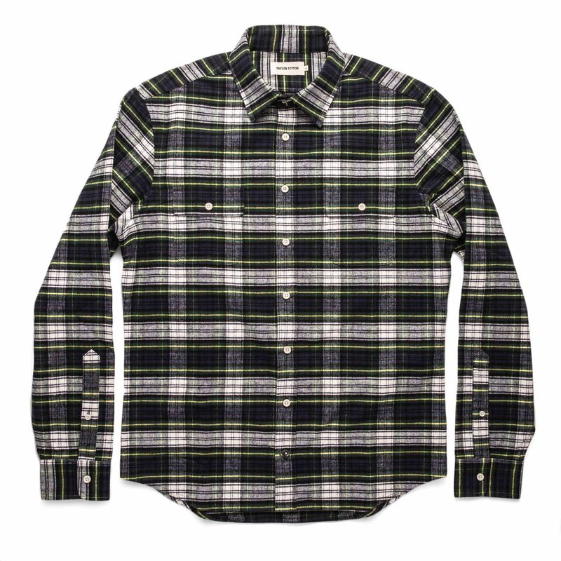 Vwsao Yosemite Shirt in Blue Tartan