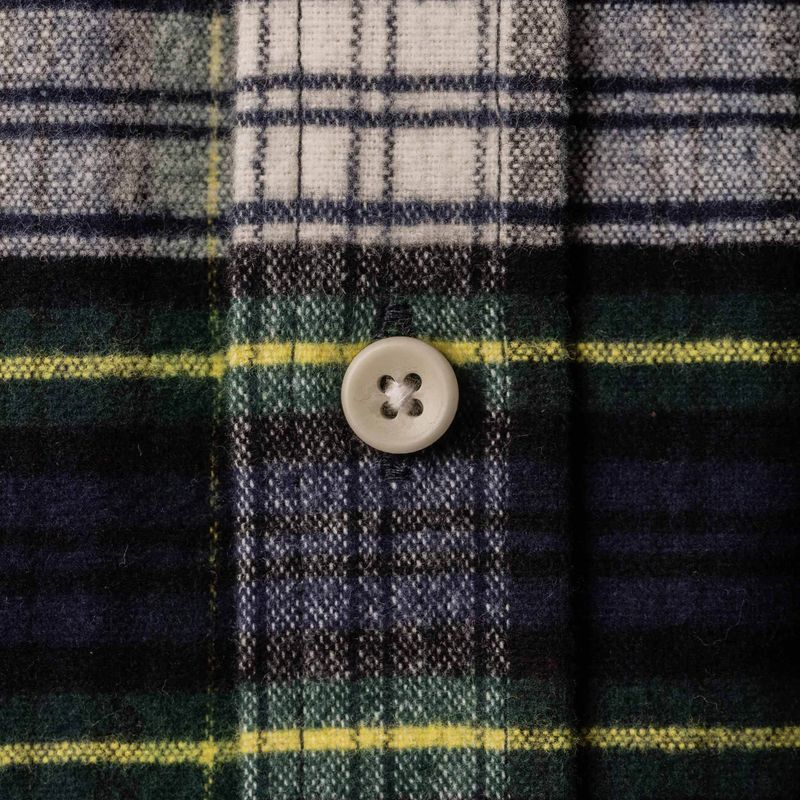 Vwsao Yosemite Shirt in Blue Tartan