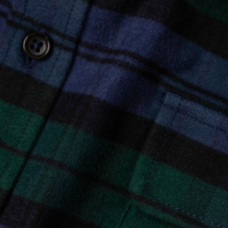 Vwsao Yosemite Shirt in Blackwatch Plaid
