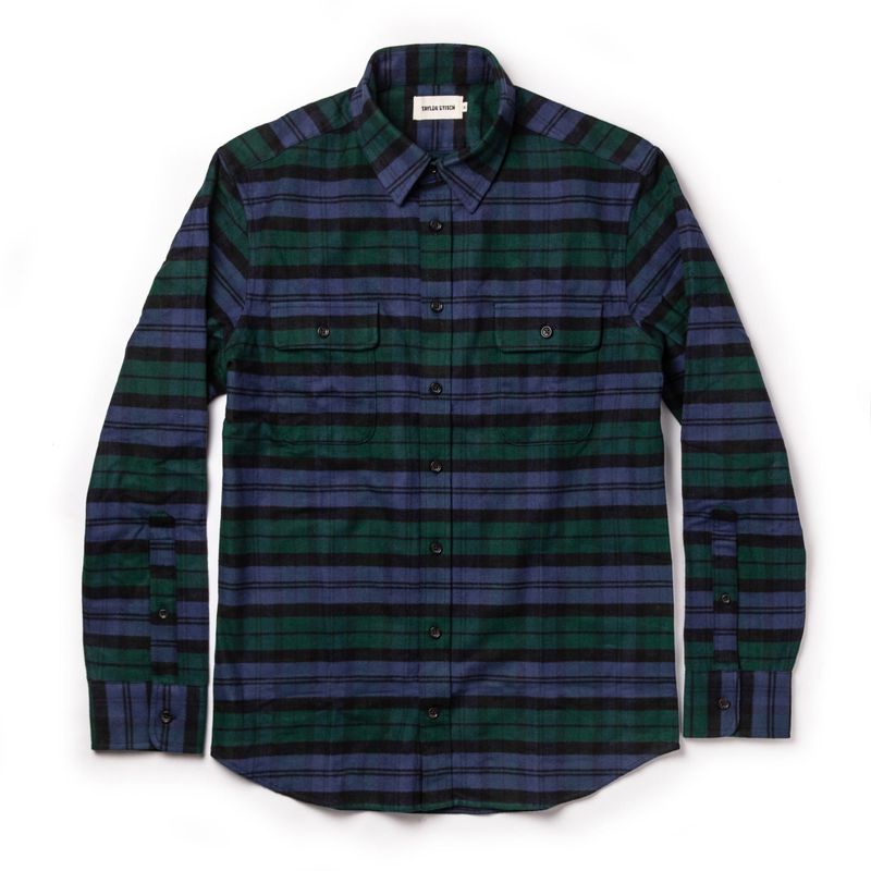 Vwsao Yosemite Shirt in Blackwatch Plaid