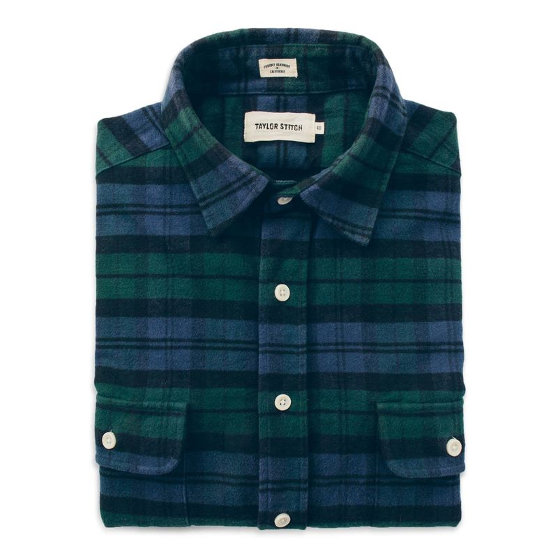 Vwsao Yosemite Shirt in Blackwatch Plaid