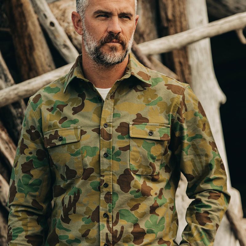 Vwsao Yosemite Shirt in Arid Camo