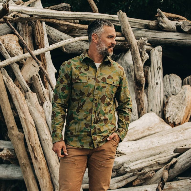 Vwsao Yosemite Shirt in Arid Camo