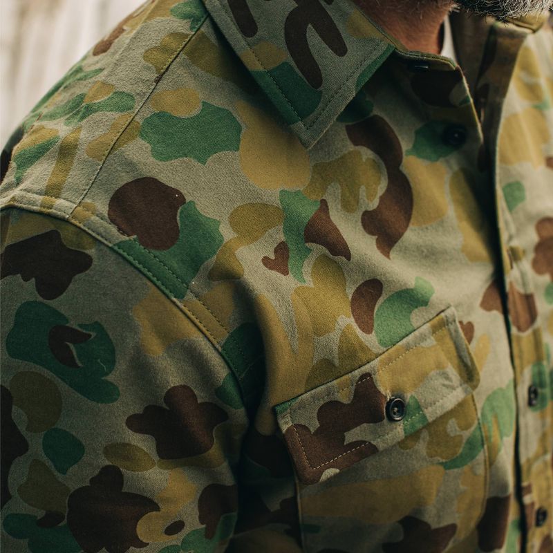 Vwsao Yosemite Shirt in Arid Camo
