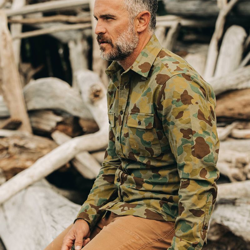 Vwsao Yosemite Shirt in Arid Camo