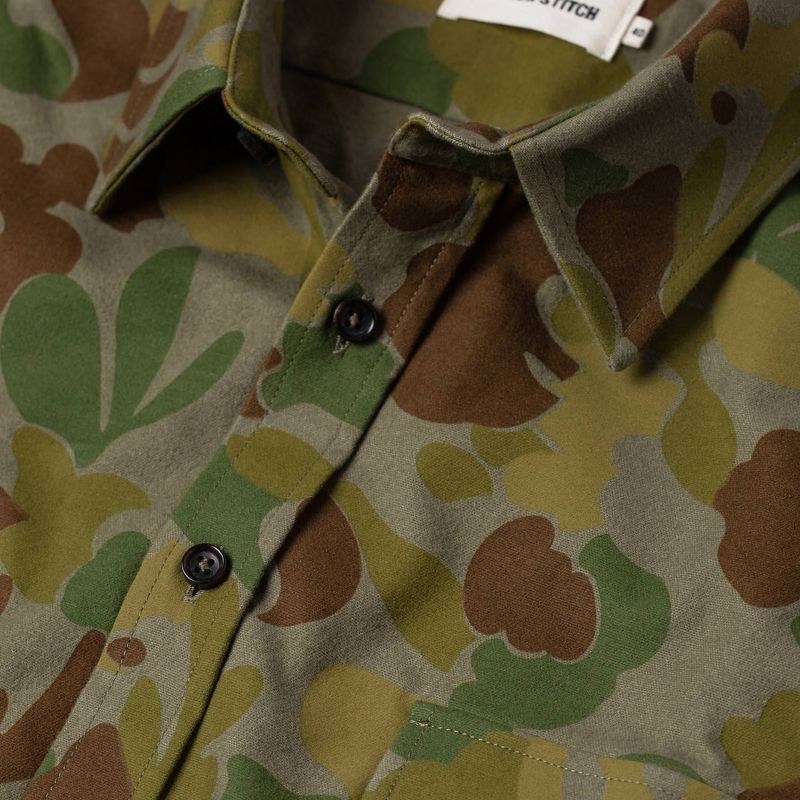 Vwsao Yosemite Shirt in Arid Camo