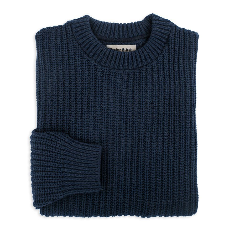 Vwsao Whaler Sweater in Navy