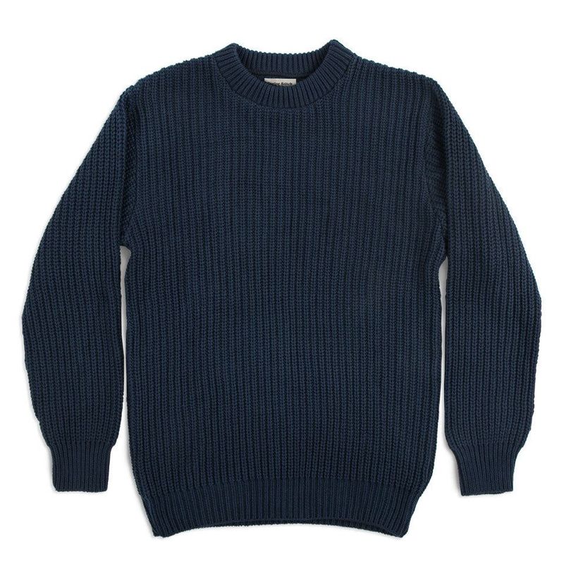 Vwsao Whaler Sweater in Navy