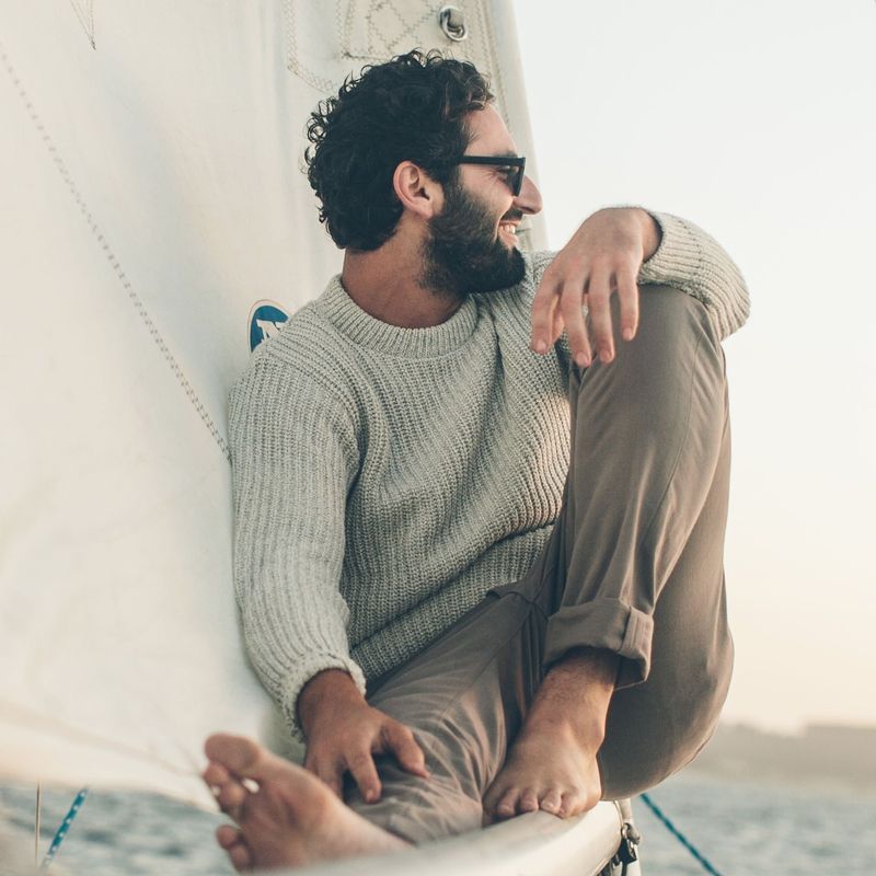 Vwsao Whaler Sweater in Ash