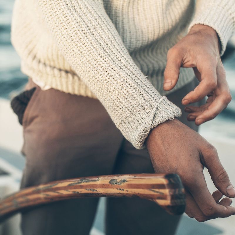 Vwsao Whaler Sweater in Ash