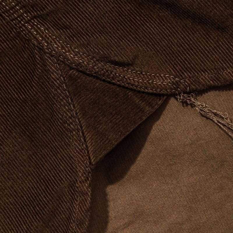 Vwsao Utility Shirt in Tobacco Cord