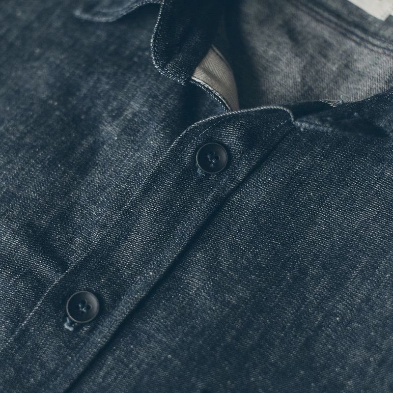 Vwsao Utility Shirt in Swift Mills Denim