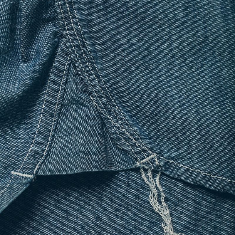 Vwsao Utility Shirt in Sea Washed Chambray