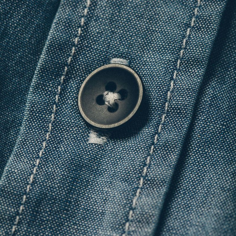 Vwsao Utility Shirt in Sea Washed Chambray