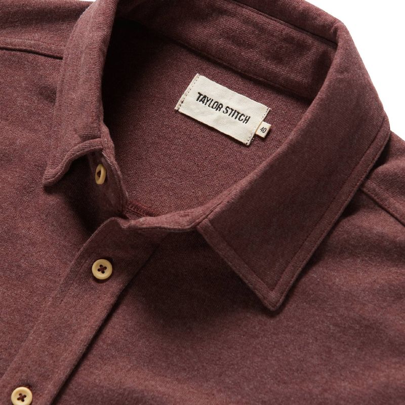 Vwsao Utility Shirt in Russet Heavy Bag