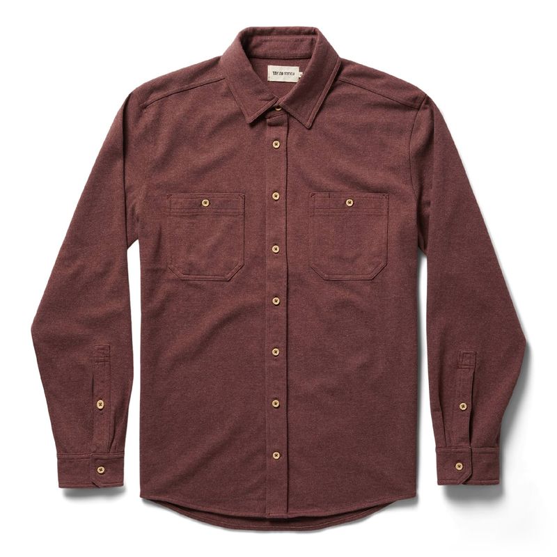 Vwsao Utility Shirt in Russet Heavy Bag
