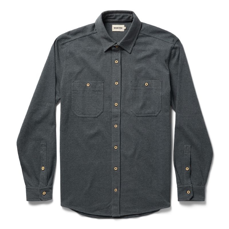 Vwsao Utility Shirt in Dark Slate Heavy Bag