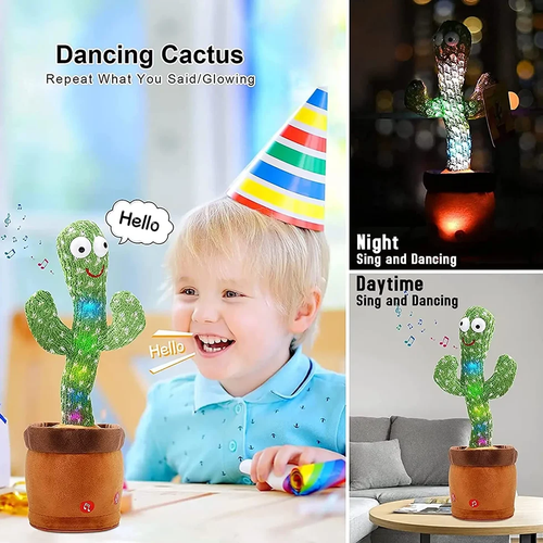 Talking cactus toy