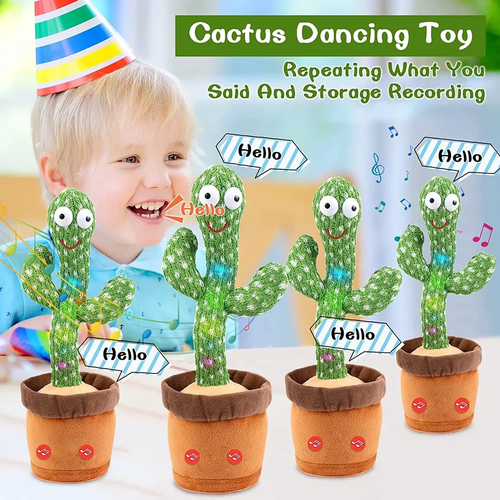 Talking cactus toy