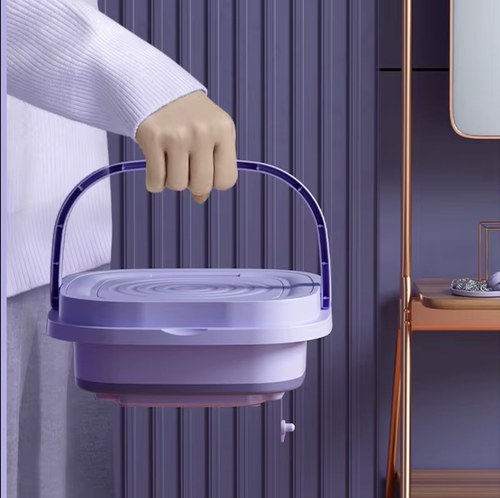 Portable Folding Washing Machine - Mini Travel Washer