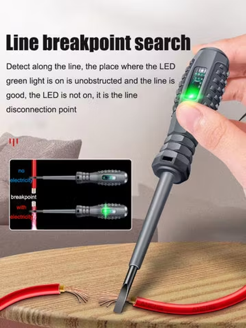 2-in-1 High Torque Strong Magnetic Screwdriver Electricity Detector