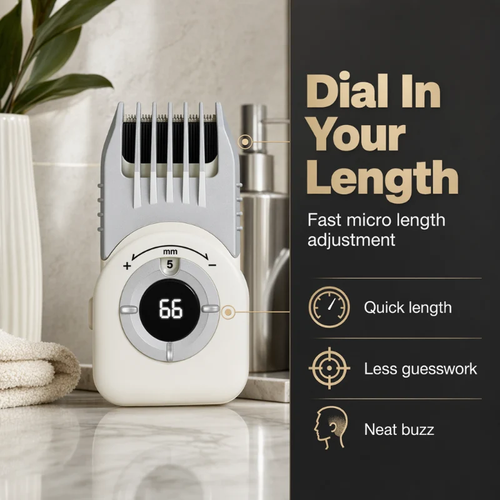 ✂️📱 Cordless Hair Clipper – 4-in-1, Waterproof, USB-C – for Hair