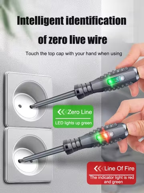 2-in-1 High Torque Strong Magnetic Screwdriver Electricity Detector