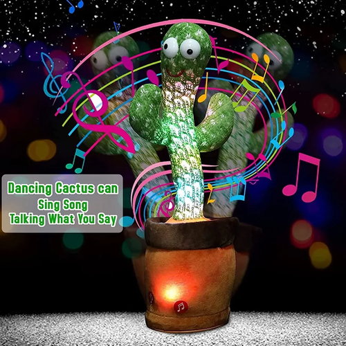 Talking cactus toy