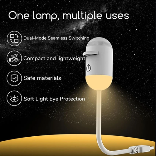 2-in-1 Starry Sky Projector & LED Night Light
