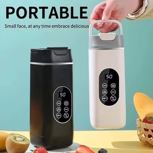 Home Juicer with Ice Crushing and Self-Cleaning Functions