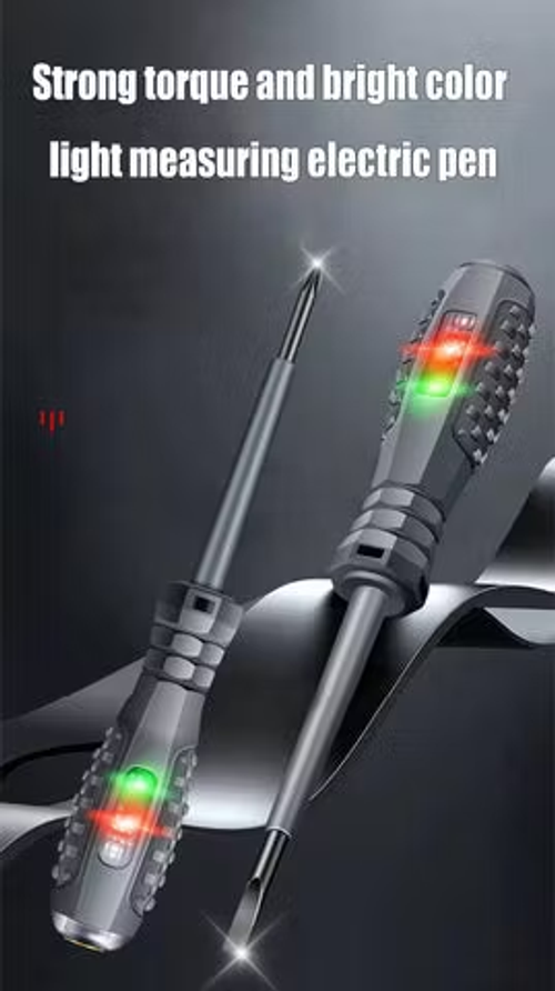 2-in-1 High Torque Strong Magnetic Screwdriver Electricity Detector