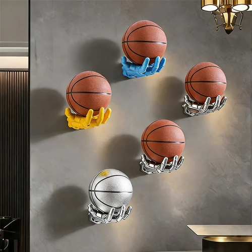 Wall Mount Basketball Holder