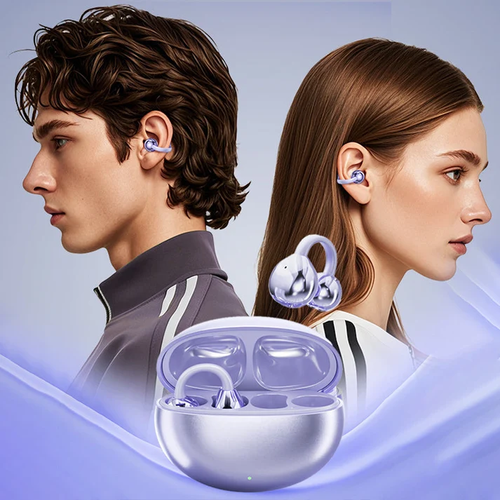 On Open Ear Earbuds — Lightweight Wireless Ear Clip Headphones with AI Noise Cancelling