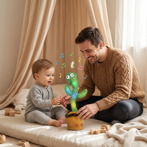 Talking cactus toy