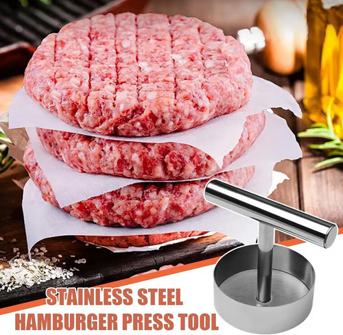 Stainless Steel Burger Press - Nonstick Burger Patty Maker Mold 🍔