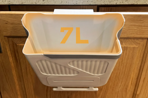 Kitchen Hanging Folding Trash Can
