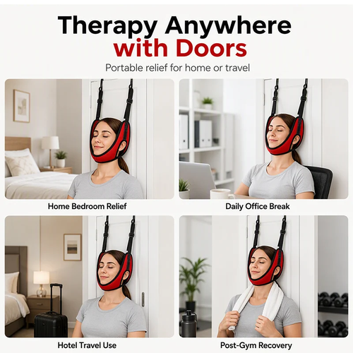 Over Door Cervical Traction Device