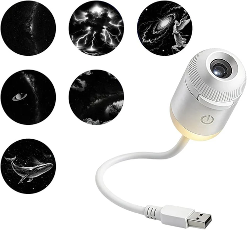 2-in-1 Starry Sky Projector & LED Night Light
