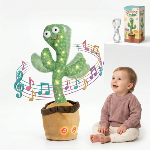 Talking cactus toy