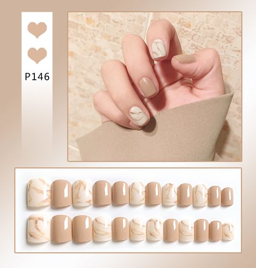 Explosive false nail stickers wear nail finished nail pieces nail art patches removable nail patches (can be customized)