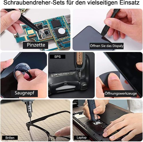 Precision Screwdriver Set, Electronic Toolkit 180-in-1 Small Screwdriver Set, Electronic Screwdriver Set
