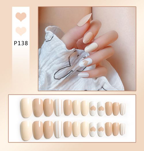 Explosive false nail stickers wear nail finished nail pieces nail art patches removable nail patches (can be customized)